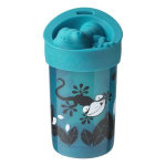 Tommee tippee tasse anti - chute supercup couvercle - déco bleu Tommee tippee tasse anti - chute supercup couvercle - déco bleu
