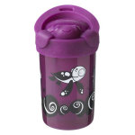 Tommee tippee tasse anti - chute supercup couvercle - déco violet Tommee tippee tasse anti - chute supercup couvercle - déco violet