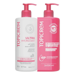 Topicrem ultra hydratant lait corps lot de 2 x 500ml