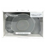 Twistshake plateau click mat mini + assiette gris pastel + 6m