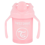 Twistshake tasse d'apprentissage mini cup rose pastel + 4m 230ml