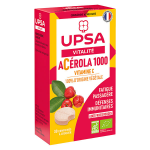 Upsa acérola 1000 bio 30 comprimés à croquer Upsa acérola 1000 bio 30 comprimés à croquer