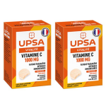 Upsa lot promo vitamine c 1000mg 2x20 comprim�s � croquer