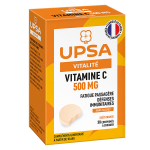 Upsa vitamine c 500mg sans sucres 30 comprimés à croquer Upsa vitamine c 500mg sans sucres 30 comprimés à croquer