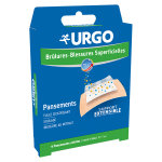 Urgo premiers soins brlures blessures superficielles pansement strile 10 x 7cm 4 units