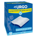 Urgo soins infirmiers compresse de gaze st�rile 10 x 10cm 100 unit�s