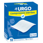 Urgo soins infirmiers compresse non tiss strile 7, 5 x 7, 5cm 20 units