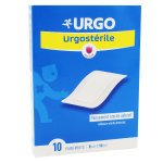 Urgo mdical urgostrile pansement adhsif strile 8cm x 10cm 10 units