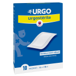 Urgo mdical urgostrile pansement adhsif strile 8cm x 10cm 10 units