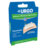 Urgo brûlures pts extensible, 10x7, boîte de 4 pts Urgo brûlures pts extensible, 10x7, boîte de 4 pts