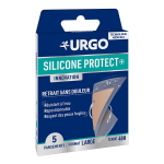 Urgo silicone protect + boite de 5 pansements large