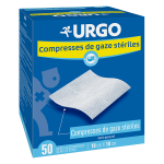 Urgo soins infirmiers compresse de gaze strile 10 x 10cm 50 sachets