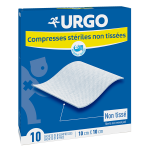 Urgo soins infirmiers compresse non tiss� st�rile 10 x 10cm 10 sachets