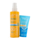 Uriage barisun spray invisible spf50 + 200ml + baume rparateur 50ml offert
