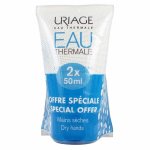 Uriage eau thermale crme d'eau mains lot de 2 x 50ml