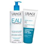 Uriage eau thermale lait velout� corps 500ml + cr�me lavante 200ml offerte