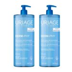 Uriage gel surgras dermatologique doux sans savon peaux sensibles corps 1l - lot de 2