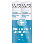 Uriage stick lèvres hydratant lot de 2 x 4g Uriage stick lèvres hydratant lot de 2 x 4g