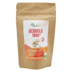 Valebio acérola 1000mg comprimés à croquer goût cassis bio 30 comprimés Valebio acérola 1000mg comprimés à croquer goût cassis bio 30 comprimés