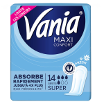 Vania maxi confort super fresh serviettes hygi�niques 14 unit�s