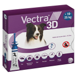 Vectra 3d solution spot - on pour chiens > 10?25 kg - 3 pipettes