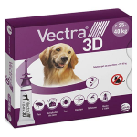 Vectra® 3d solution spot - on pour chiens > 25?40 kg - 3 pipettes Vectra® 3d solution spot - on pour chiens > 25?40 kg - 3 pipettes