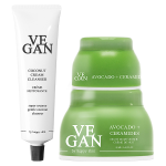 Vegan by happy skin set nettoyant et crme ultimate moisture locking