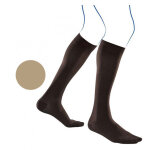 Venoflex city confort fil d'�cosse homme chaussettes classe 2 long taille 1 beige dakar