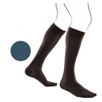 Venoflex city confort fil d'�cosse homme chaussettes classe 2 long taille 4 bleu navy