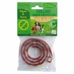 Verlina chien collier insectifuge tiques et puces petits et moyens chiens