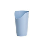 Verre avec d�coupe nasale bleu