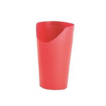 Verre avec d�coupe nasale rouge