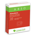 Marque verte absoderm pansement gras 10x10cm 10 unit�s