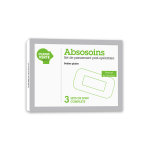 Marque verte absosoins set de pansement post opératoire petites plaies Marque verte absosoins set de pansement post opératoire petites plaies