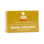 Marque verte bande extensible sous cello 3m x 5cm 1 unit