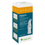 Marque verte digitemp thermomtre frontal avec contact