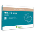 Marque verte poche urine ambulatoire 2000ml 30 units