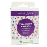 Marque verte quotisoin pansement adh�sif enfants 20 unit�s