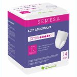 Marque verte semesa slip absorbant extra taille l 14 units