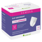 Marque verte semesa slips absorbants super taille m 14 units