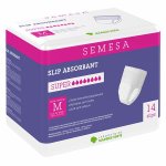 Marque verte semesa slips absorbants super taille m 14 units