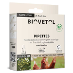 Biovetol - antiparasitaire - pipettes basse - cour - 1ml (x6)