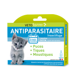 Vetoform antiparasitaire chaton (3 pipettes de 0, 6 ml)