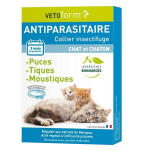 Vetoform antiparasitaire collier chat & chaton 35cm