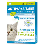 Vetoform antiparasitaire collier chat & chaton 35cm