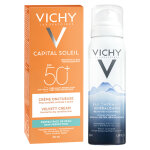 Vichy capital soleil crème onctueuse spf50 + 50ml + eau thermale 50ml offerte Vichy capital soleil crème onctueuse spf50 + 50ml + eau thermale 50ml offerte