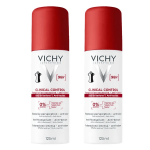 Vichy clinical control lot duo d�transpirant a�rosol 96h femme : 2 x spray 150ml