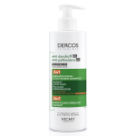 Vichy dercos anti - pelliculaire ds shampooing d�m�lant traitant 2en1 tous types de cheveux 390ml