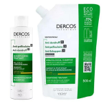 Vichy dercos shampooing antipelliculaire ds cheveux secs 200ml + Écorecharge 500ml Vichy dercos shampooing antipelliculaire ds cheveux secs 200ml + Écorecharge 500ml