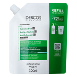 Vichy dercos shampooing traitant pellicules et dmangeaisons cheveux normaux / gras co - recharge 390ml ...